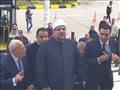 وزير الأوقاف خلال افتتاح المسجد