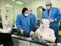 وزيرة التجارة والصناعةتتفقد خطوط الانتاج بـ 3 مصانع للمنتجات الغذائية والمستلزمات الطبية والملابسالجاهزة بمدينة العبور الصناعية