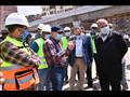 رئيس المقاولون العرب يتفقد مشروعات كباري الطيران والأميرية والميرغني