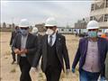 رئيس جامعة دمنهور يتفقد أعمال إنشاء كلية الطب
