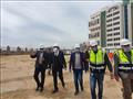 رئيس جامعة دمنهور يتفقد أعمال إنشاء كلية الطب