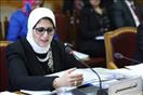 الدكتورة هالة زايد وزيرة الصحة