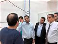 أشرف رشاد يتفقد الأعمال الإنشائية بنادي مستقبل وطن