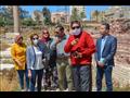 نائب المحافظ تتفقد آثار المسرح الروماني 