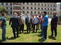  رئيس جامعة أسيوط يتفقد الملاعب الرياضية في المدينة الطلابية