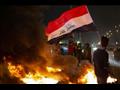متظاهرون مناهضون للحكومة في البصرة في 25 شباط/فبرا