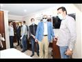 وزير القوى العاملة يتفقد فندق نقابة الغزل والنسيج