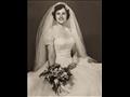 جدتي في يوم زفافها ، 1953