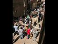  زحام المواطنين أمام سجل مدني أبوقرقاص في المنيا