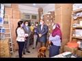 جولة المحافظ على مستشفى الصدر ومخازن الادوية 
