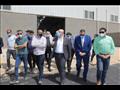  محافظ بني سويف يتفقد مشروع مجمع الصناعات