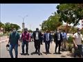 وفد نادى أسوان يتفقد منشأت الجامعة
