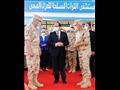 السيسي يتفقد تجهيزات القوات المسلحة للعزل الصحي