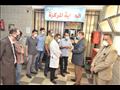 جولة الوزير المحافظ على المستشفيات وتكريم الاطقم الطبية