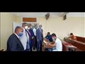 نائب رئيس جامعة بنها يتفقد امتحانات