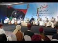 جانب من  لقاء القبائل الليبية مع الرئيس عبدالفتاح 