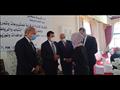 خلال استقبال محافظ القليوبية الدكتور أشرف صبحي وزير الشباب والرياضة