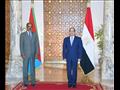 الرئيس السيسي يستقبل نظيره الإريتري في قصر الاتحادية