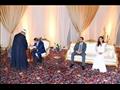 الرئيس السيسي يحضر عقد قران ابنة صديقه الراحل