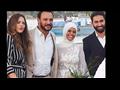 أحمد خالد صالح يحتفل بعقد قران شقيقته