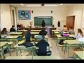 تلاميذ في أحد الصفوف الدراسية في إسبانيا