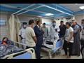 نائب محافظ المنيا يتابع حالة المصابين في حادث الصحراوي الشرقي