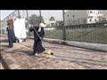  حملة نظافة وتهذيب وزرع أشجار