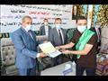  محافظ المنوفية ورئيس جامعة الأزهر يكرمان أوائل الشهادة الثانوية الأزهرية