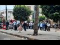 زحام شديد أمام محكمة شبين الكوم لتلقي طلبات مرشحي النواب 
