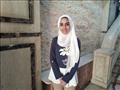 الطالبة هبة حامد الحاصلة على مجموع كلية الطب بالإسكندرية
