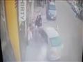 سيارة طائشة تدهس سيدتين وطالبة بدمياط