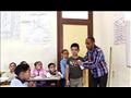 أحمد حميدة برفقة تلاميذه 