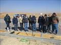 رئيس شركة المقاولون العرب يتفقد النهر الأخضر بالعاصمة الإدارية
