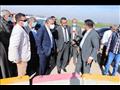 محافظ سوهاج يتفقد حوض الطرد الرئيسي بجرجا 