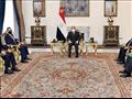 الرئيس السيسي يستقبل وزير الخزانة الأمريكي ستيفن م