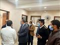 معاينة مستشفى الايمان بعد تخصيصها كمركز لتلقي لقاح كورونا (6)