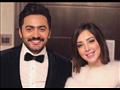 تامر حسني وبسمة بوسيل