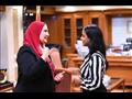 فتاة تتقلد منصب وزيرة التضامن الاجتماعي بمناسبة اليوم العالمي للفتاة