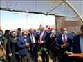 وفد وزاري يتفقد مشروع الصوب الزراعية 
