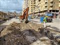 حملات لتطهير شنايش الأمطار في الإسكندرية