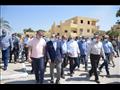 وزيرا التنمية والسياحة والآثار يتفقدان طريق الكباش 