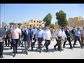 وزيرا التنمية والسياحة والآثار يتفقدان طريق الكباش 