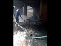 حريق ورشة نجارة