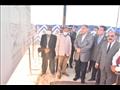 وضع حجر اساس محطة صرف صحى شمال ديروط