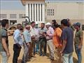 رئيس جهاز بدر يتفقد أعمال الطرق والمرافق لمحطات ال