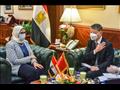 وزيرة الصحة تستقبل السفير الصيني 