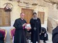 سفير الفاتيكان بالقاهرة يزور دير السيدة العذراء 