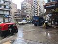 الأمطار تغرق شارع 30
