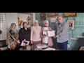 تكريم طالبة المنيا الفائزة بمسابقة القصة القصيرة