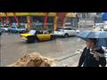 السيول تغرق شوارع الإسكندرية 